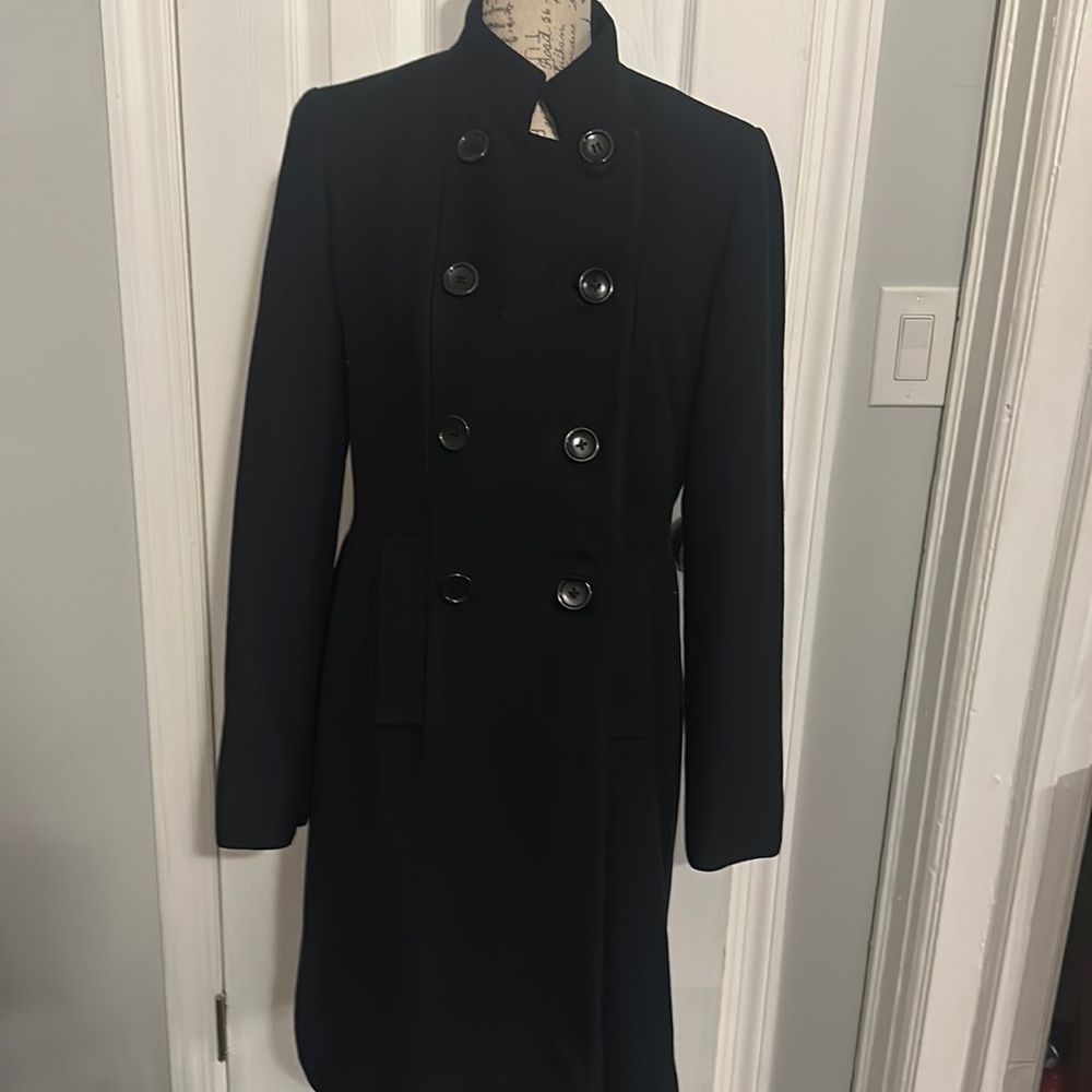 Banana Republic black wool coat Size: Medium